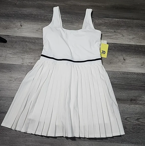 All in Motion Tennis Activewear Dress White Women's Size S - Picture 4 of 10